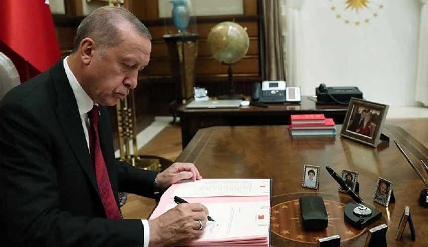 Cumhurbaşkanı Erdoğan dan atama ve görevden almalar
