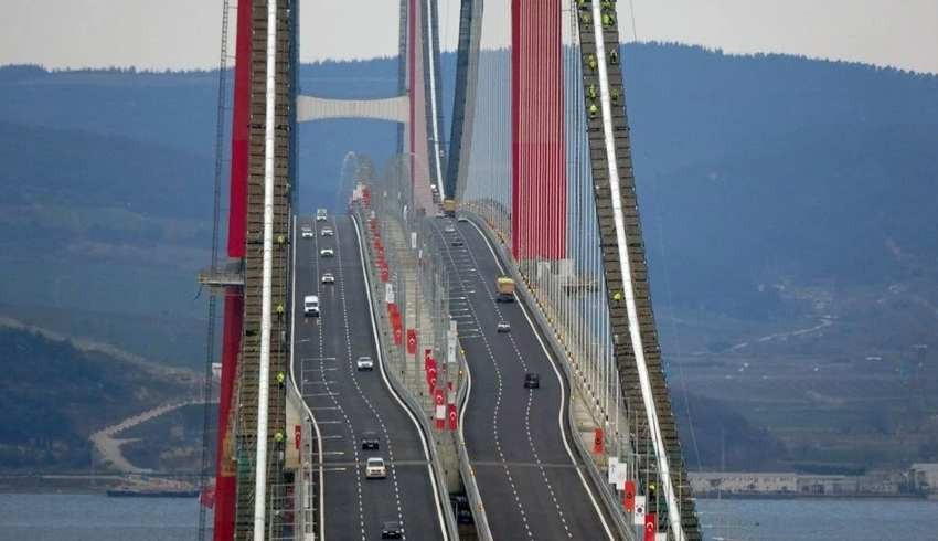 Bakan Karaismailoğlu: 1915 Çanakkale Köprüsü nden 5 ayda 2 milyon araç geçti