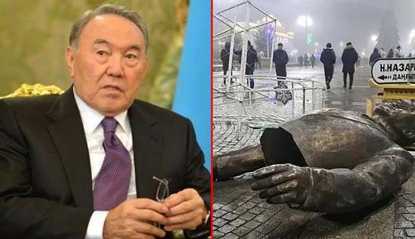 28 yıl ülkeyi tek başına yöneten Nursultan Nazarbayev Kazakistan ı terk etti