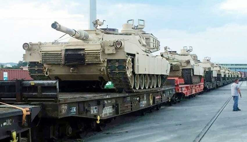 ABD, Türkiye sınırına tanklar yığıyor!