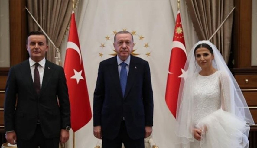 Ankara Başsavcısı Kocaman, nikâhtan sonra Cumhurbaşkanı Erdoğan ı ziyaret etti