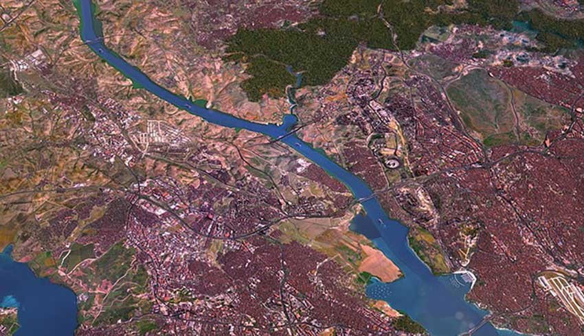 TOKİ nin sosyal konut projesinden Kanal İstanbul çıktı