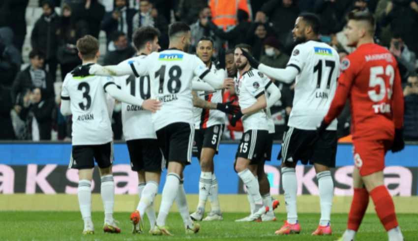 Beşiktaş ın galibiyet hasreti sona erdi
