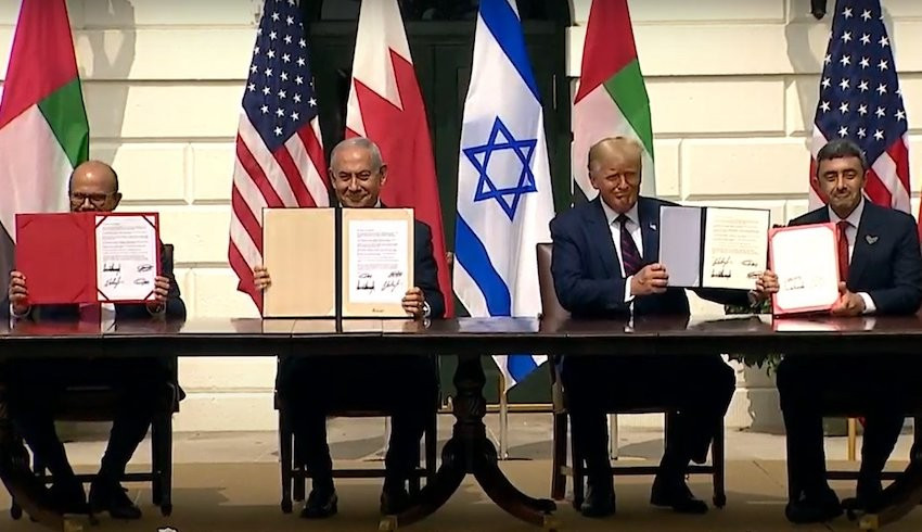 Beyaz Saray da Filistin i yok sayan anlaşma!