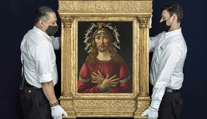 Botticelli’nin  Kederin Adamı  rekor fiyata satıldı