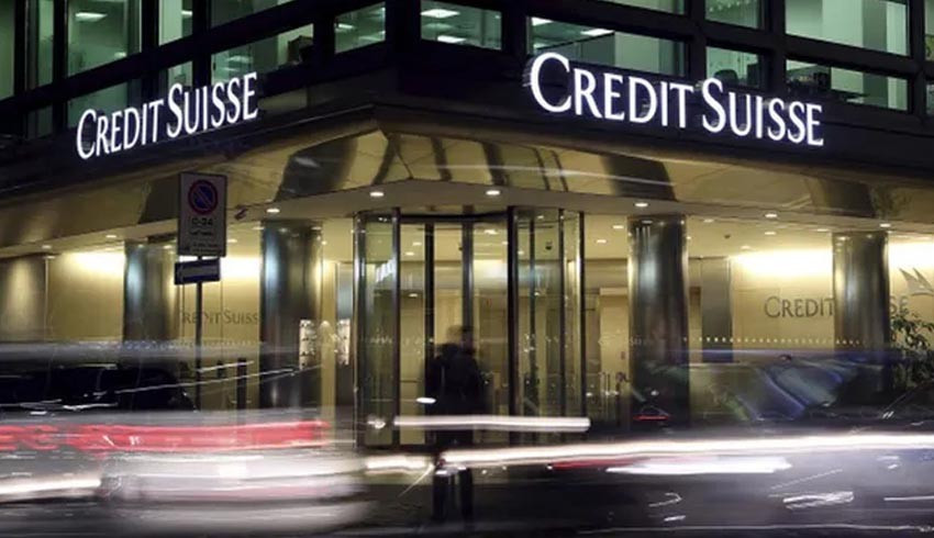 Credit Suisse hisseleri yükselişe geçti