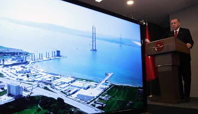 Cumhurbaşkanı Erdoğan: Çanakkale Boğazı na köprü inşaatı asırların hayalidir