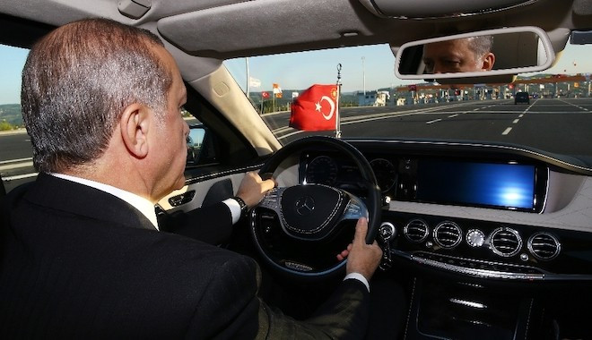 Erdoğan yerli otomobille Osmangazi Köprüsü nden geçecek