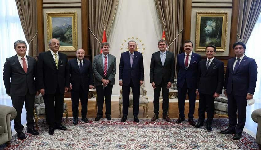 Cumhurbaşkanı Erdoğan, patronları kabul etti!