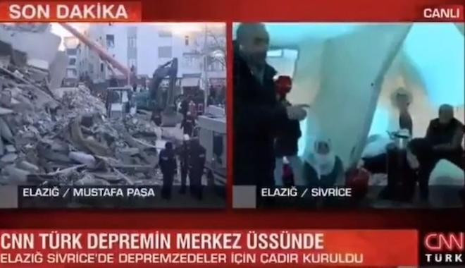 Depremzedelere dokuz kez  Mutlu musunuz?  diye soran muhabir, tepkilerden sonra açıklama yaptı: Gazetecilik refleksiyle sordum
