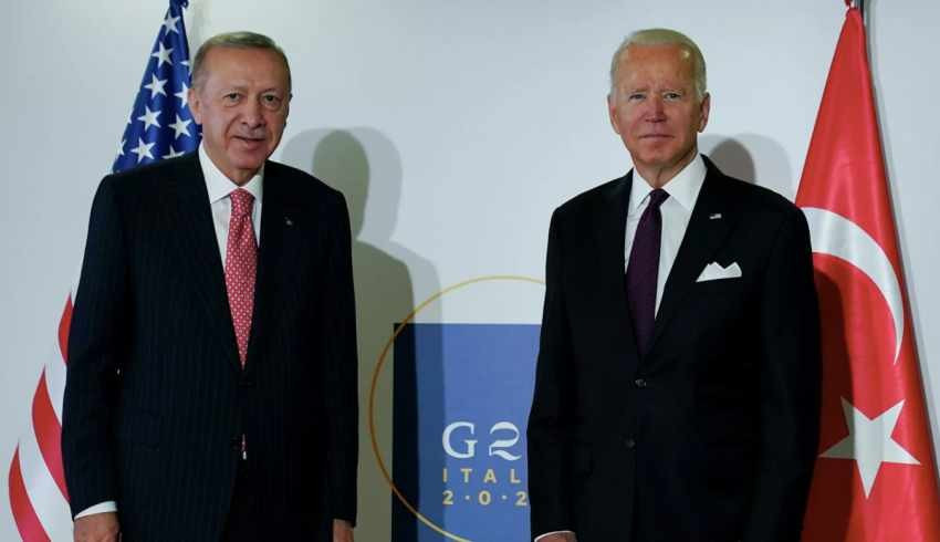 Erdoğan ile Biden in görüşme saati belli oldu