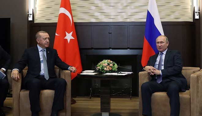Erdoğan ve Putin İdlib’deki durumu telefonda görüştü