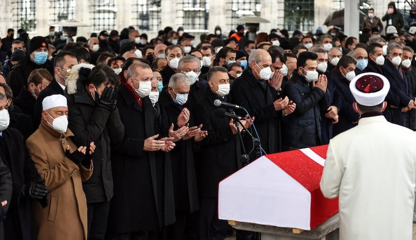 Erdoğan, Topbaş ın cenazesinde konuştu: Koranavirüs belası birçok yol arkadaşlarımızı bizden ayırdı