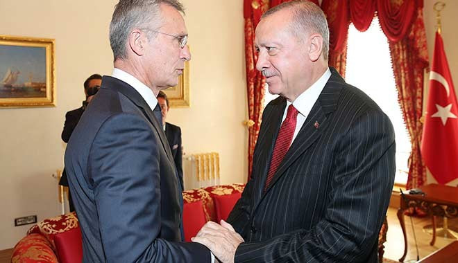 Erdoğan dan, NATO Genel Sekreteri Stoltenberg’e sıcak karşılama