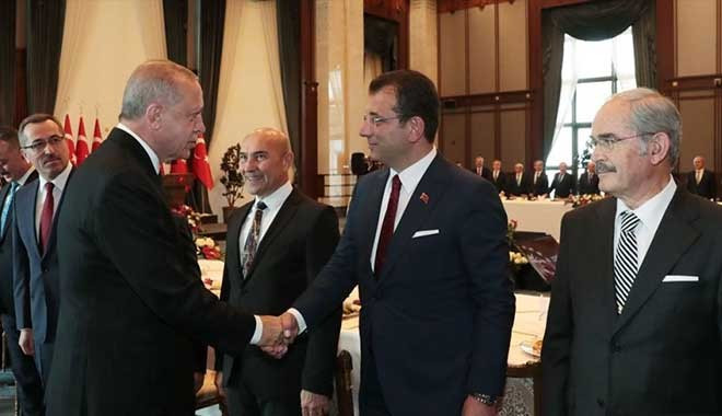 Erdoğan dan İmamoğlu na tebrik telgrafı