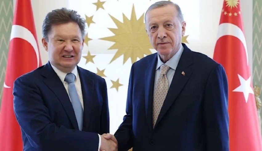 Erdoğan ile Gazprom CEO’sundan gaz görüşmesi