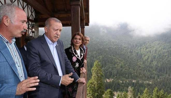 Erdoğan yaylaya helikopter pisti istedi