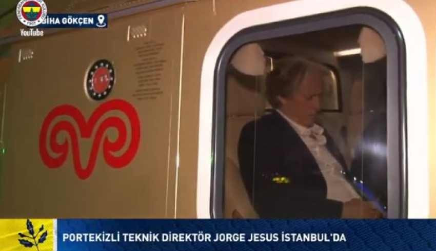 Fenerbahçe nin beklediği Jorge Jesus İstanbul a geldi!