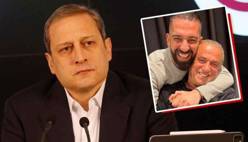 Galatasaray Başkanı Burak Elmas, Arda Turan ı sildi