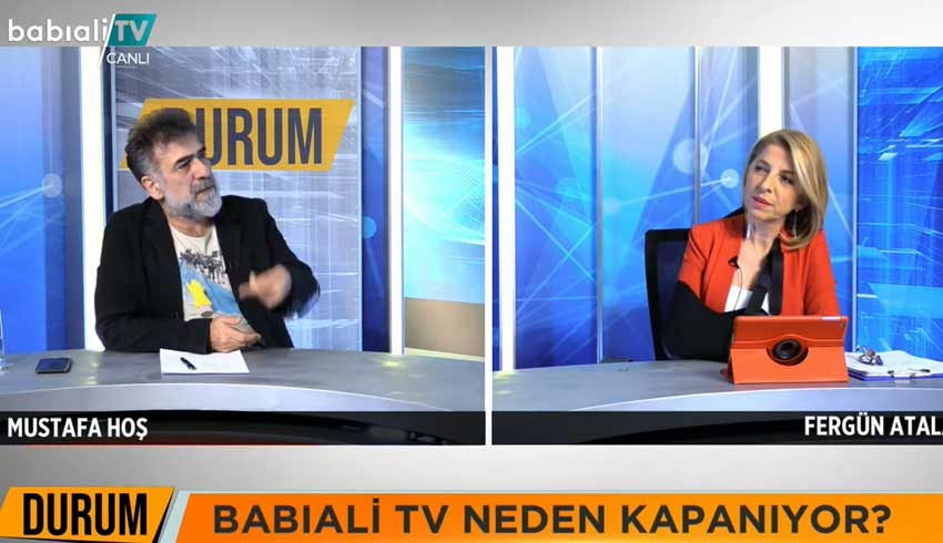 Gazeteci Mustafa Hoş: Babıali TV nin yayınına son veriyoruz