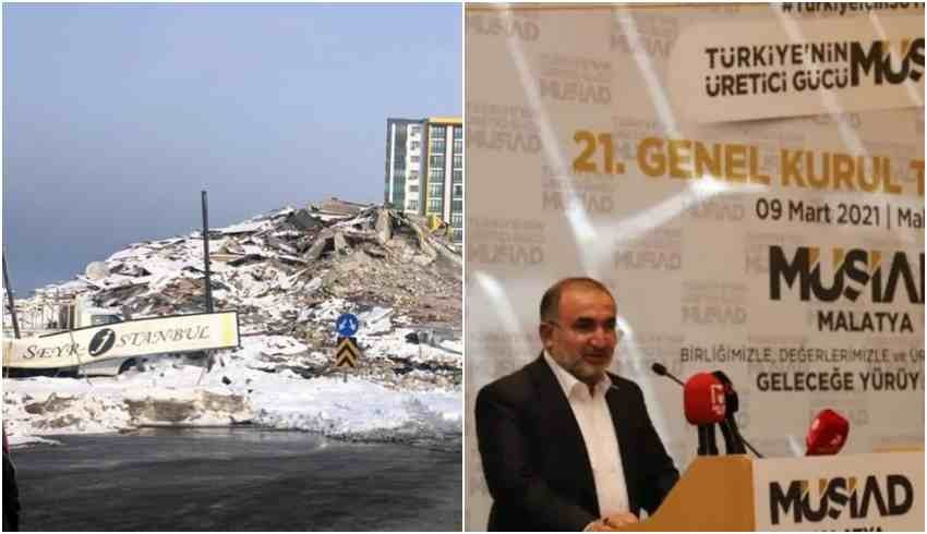 İki yıllık bina yıkıldı! MÜSİAD Eski Başkanı gözaltına alındı