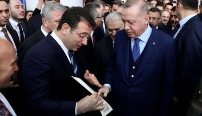 İmamoğlu ndan Cumhurbaşkanı Erdoğan a Kanal İstanbul mektubu