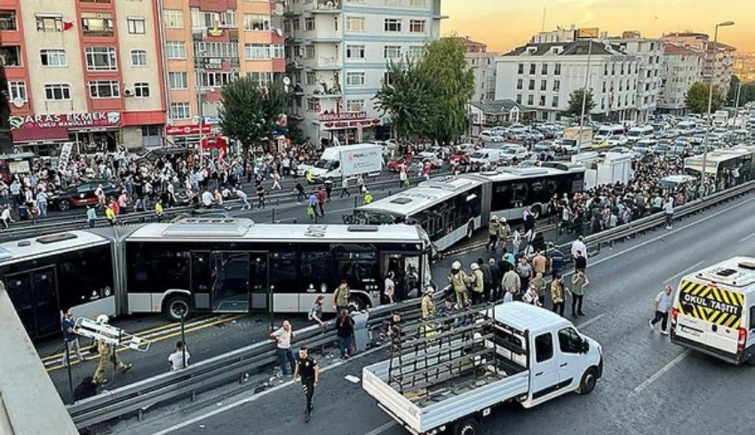 İstanbul Avcılar da korkutan kaza: 99 yaralı