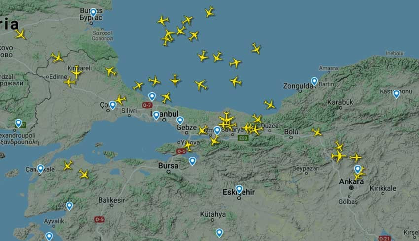 İstanbul Havalimanı na inemeyen uçaklar başka havalimanlarına yönlendiriliyor