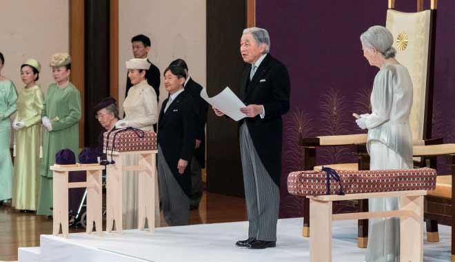 Japonya da bir dönemin sonu: Tahtı kendi isteğiyle bırakan ilk imparator
