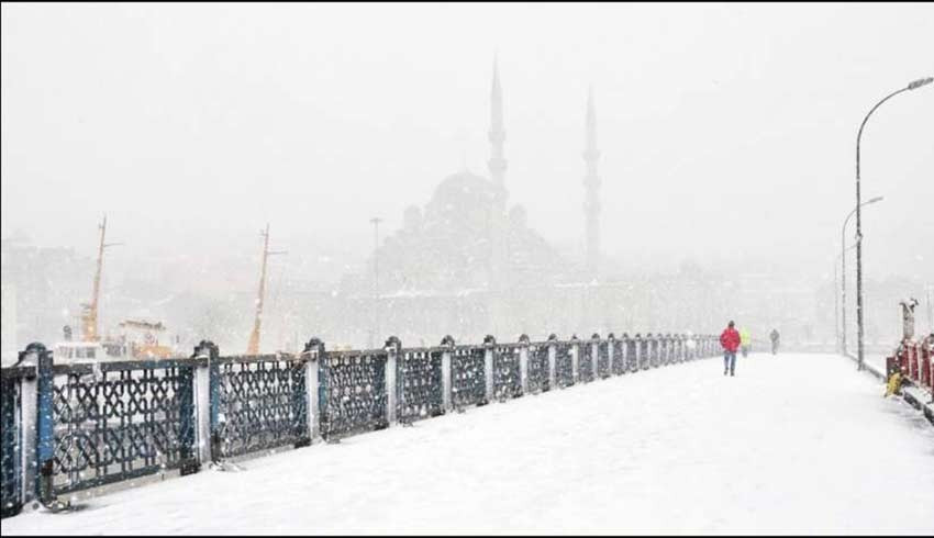 İstanbul a İzlanda soğukları geliyor