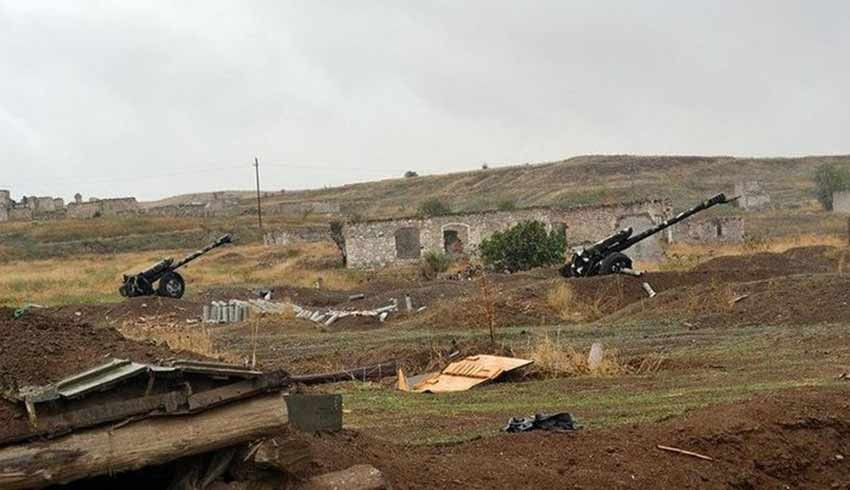 Karabağ da son durum! Ermeni askerler topu-tüfeği bırakıp kaçıyor!
