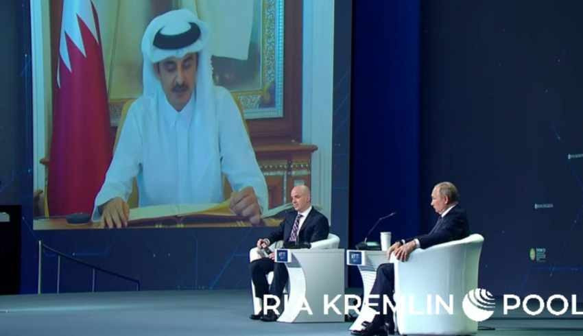 Katar Emiri Al Sani den Rusya ya dev yatırım kararı