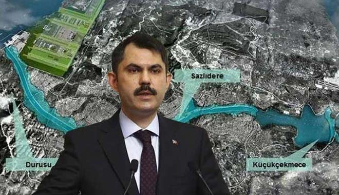 Kurum dan Kanal İstanbul itirafı: 32.7 milyon metreküp su kaybı olacak