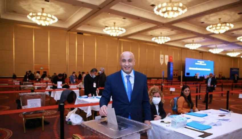 İHKİB Başkanlığı na yeniden seçilen Mustafa Gültepe güven tazeledi