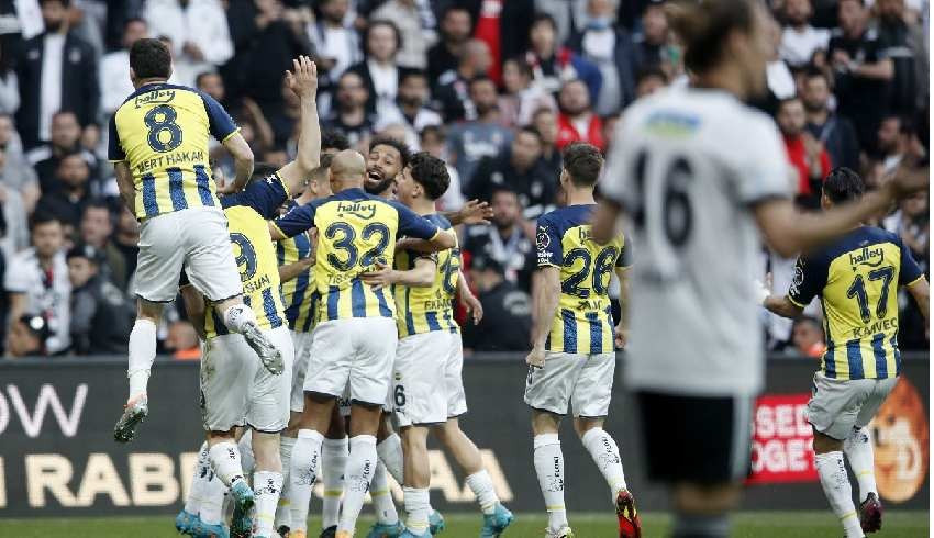 Olaylı Beşiktaş-Fenerbahçe maçı 1-1 sona erdi