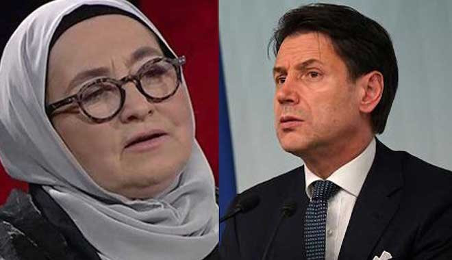 Provokatör Sevda Noyan’ı İtalya başbakanı Conte ye şikâyet ettiler