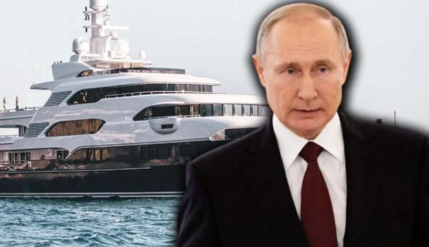 Putin in 100 milyon dolarlık yatı hacklendi; rota Cehennem