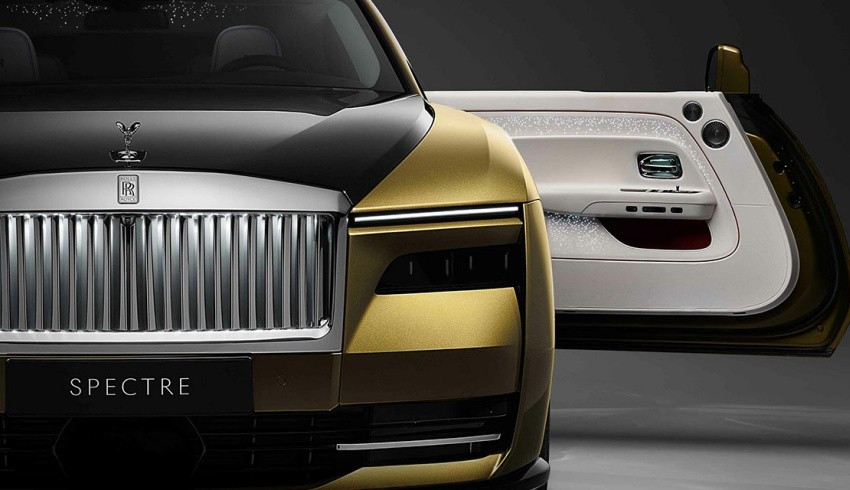 Rolls-Royce ilk elektrikli otomobili Spectre ı tanıttı