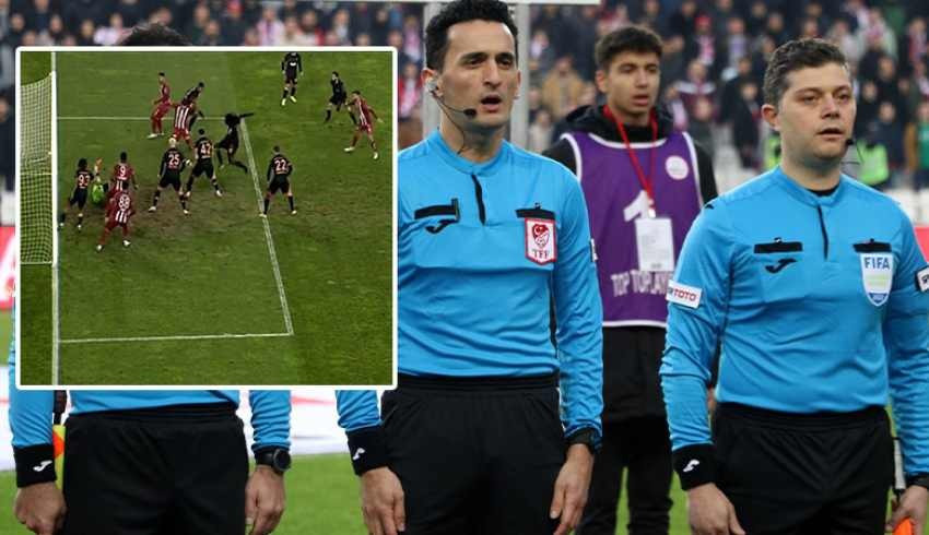 Sivasspor-Galatasaray maçında iptal edilen gole dair flaş iddia: Ofsayt, sen iptal et, ben görüntüyü vereceğim
