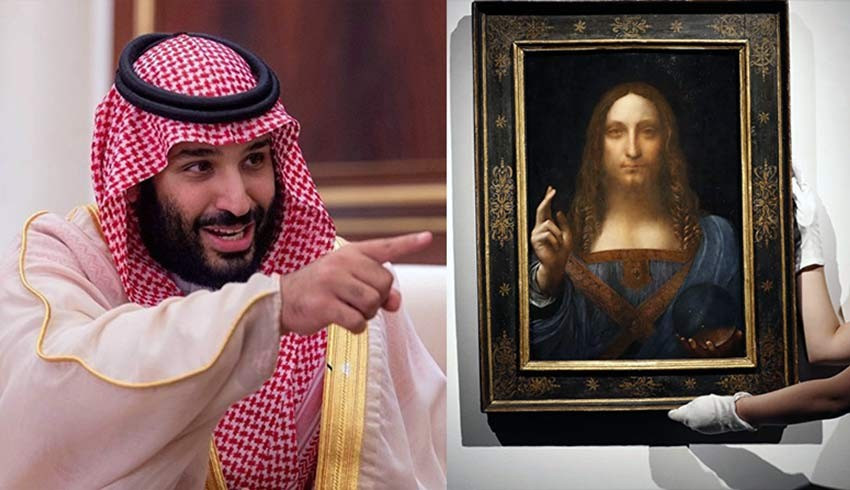 Suudi Prens Selman a, 450 Milyon Dolarlık Da Vinci şoku!