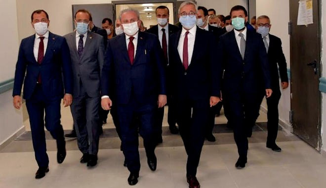 TBMM Başkanı Mustafa Şentop, Tekirdağ Şehir Hastanesi’ni ziyaret etti: Adi hayırlı olsun!