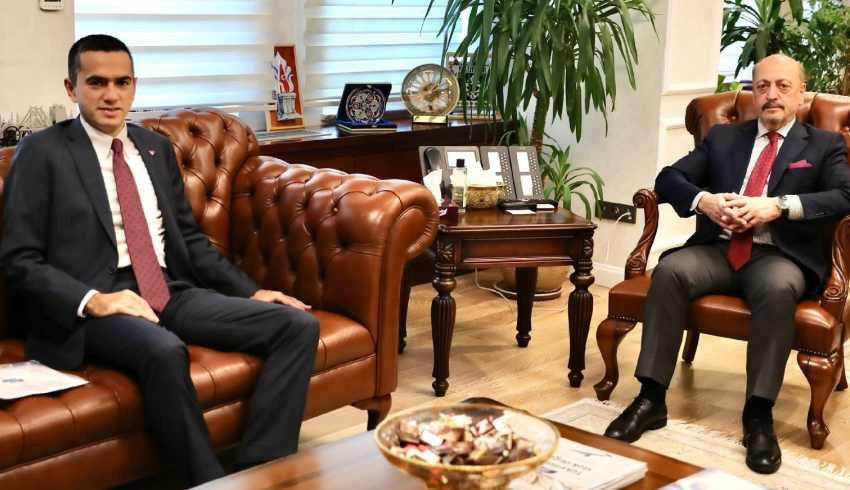 TİSK Başkanı Akkol, Çalışma Bakanı Bilgin le buluştu