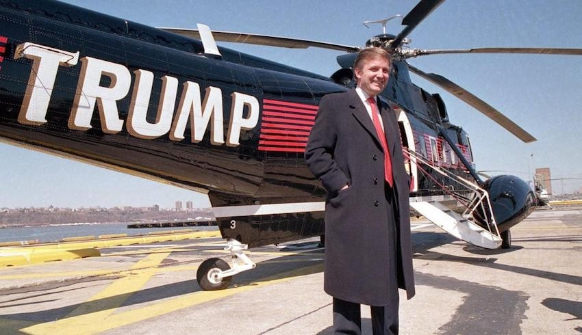 Trump dan satılık temiz helikopter!