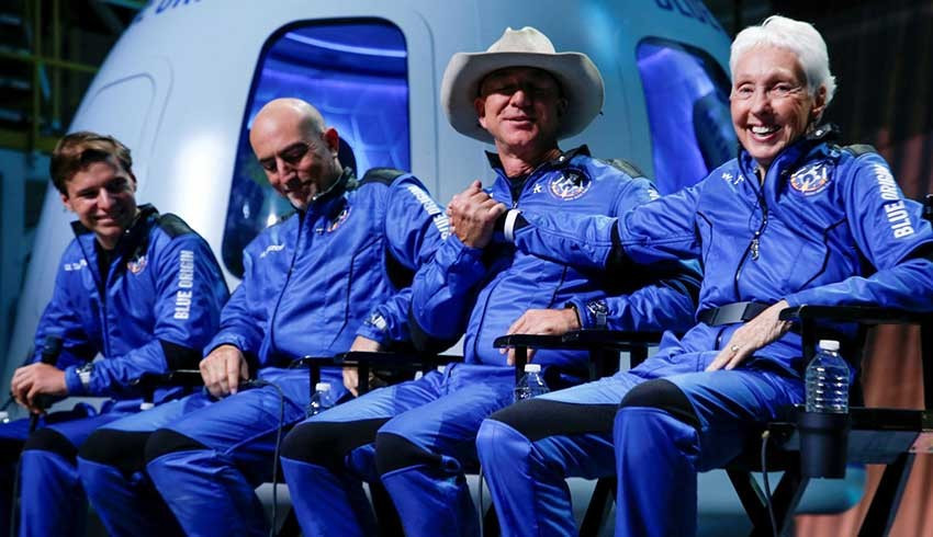 Uzaya çıkan en yaşlı insandan Blue Origin eleştirisi: Dünyayı göremedim