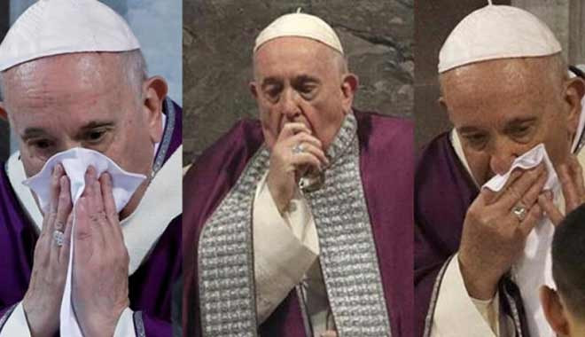 Vatikan rahat bir nefes aldı: Papa nın koronavirüs testi  negatif çıktı 