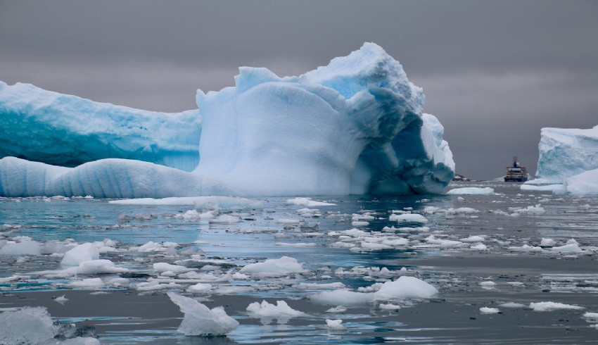 Antartika da buzda rekor düzeyde erime