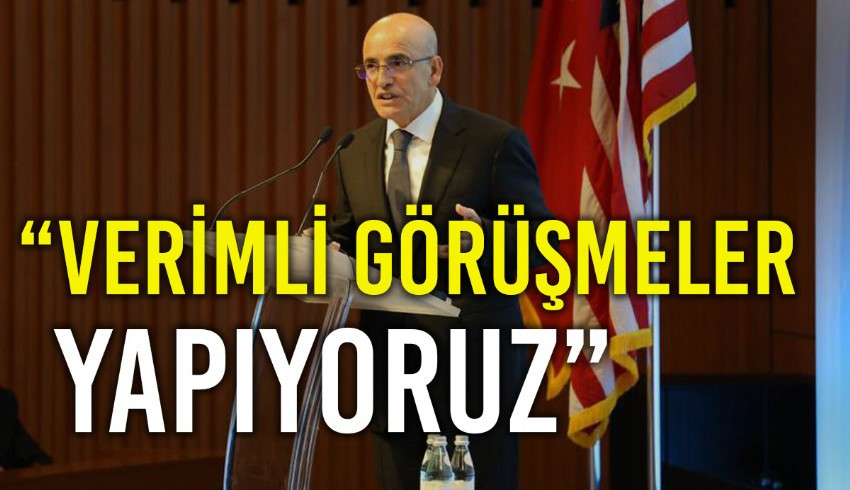Bakan Mehmet Şimşek: Görüşmelerimizin Türkiye’ye fon akışında katkısının olacağına inanıyorum