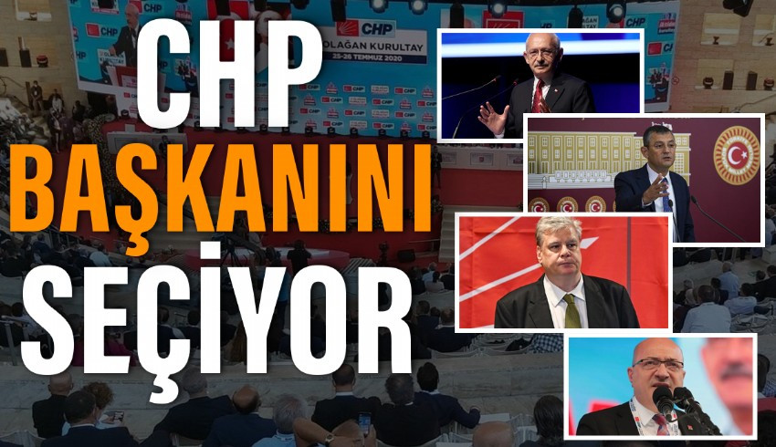 CHP de kurultay günü: Bugün genel başkan seçilecek