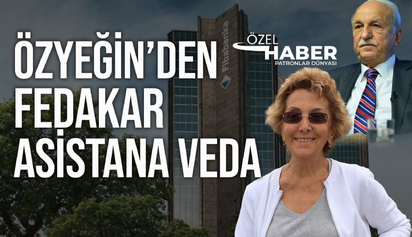 FİBA Holding Yönetim Kurulu Başkanı Hüsnü Özyeğin, yaşamını yitiren 25 yıllık asistanı Ayşe Esin Hadımlıoğlu na veda etti.