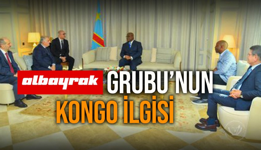 Kongo Cumhuriyeti Cumhurbaşkanı Félix Tshisekedi Türkiye'de Kinşasa'da kamu temizliği sağlamak isteyen Albayrak grubu ile görüştü